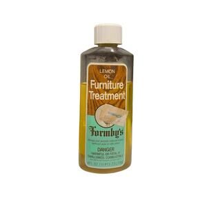 Formby’s Penetrating Lemon Oil Wood Furniture Treatment 8 oz 70% Full